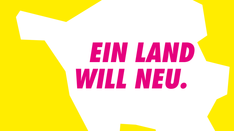 Ein Land will neu.